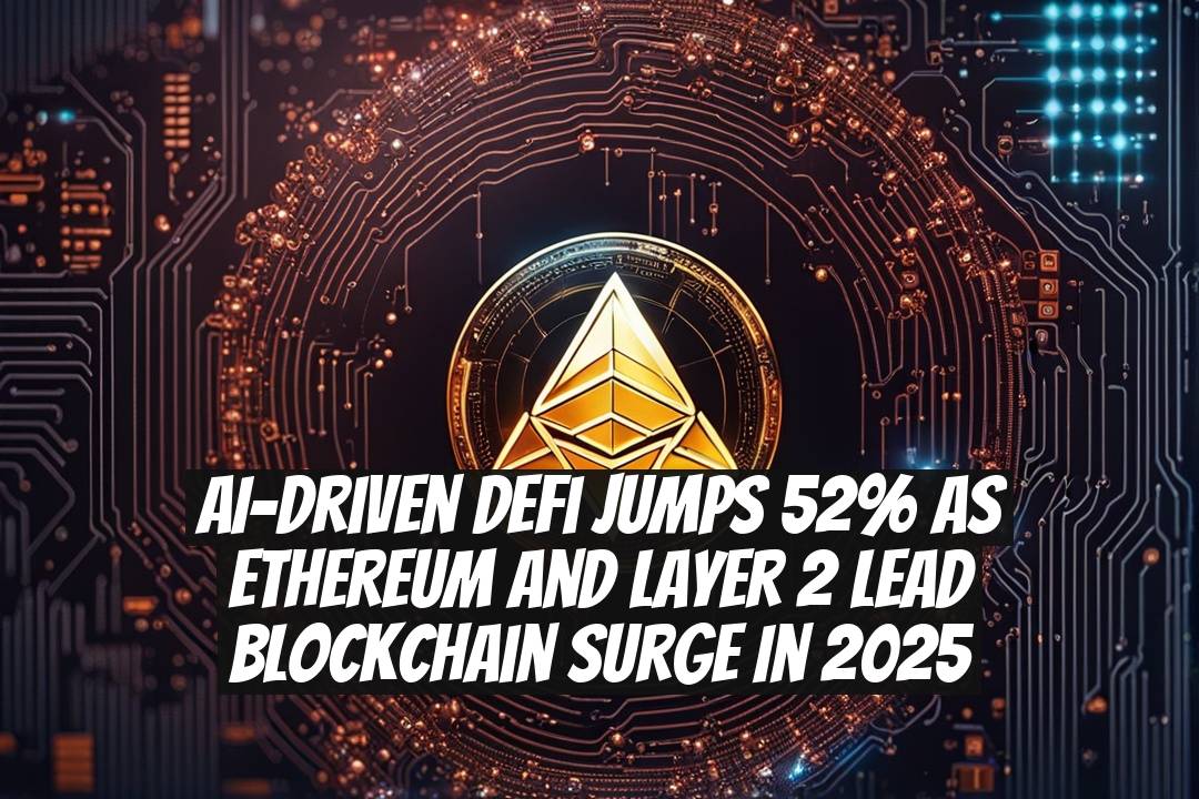 AI-Driven DeFi Jumps 52% as Ethereum and Layer 2 Lead Blockchain Surge in 2025