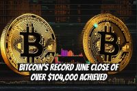 Bitcoin's Record June Close of Over $104,000 Achieved
