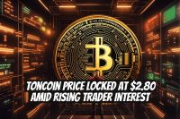 Toncoin Price Locked at $2.80 Amid Rising Trader Interest