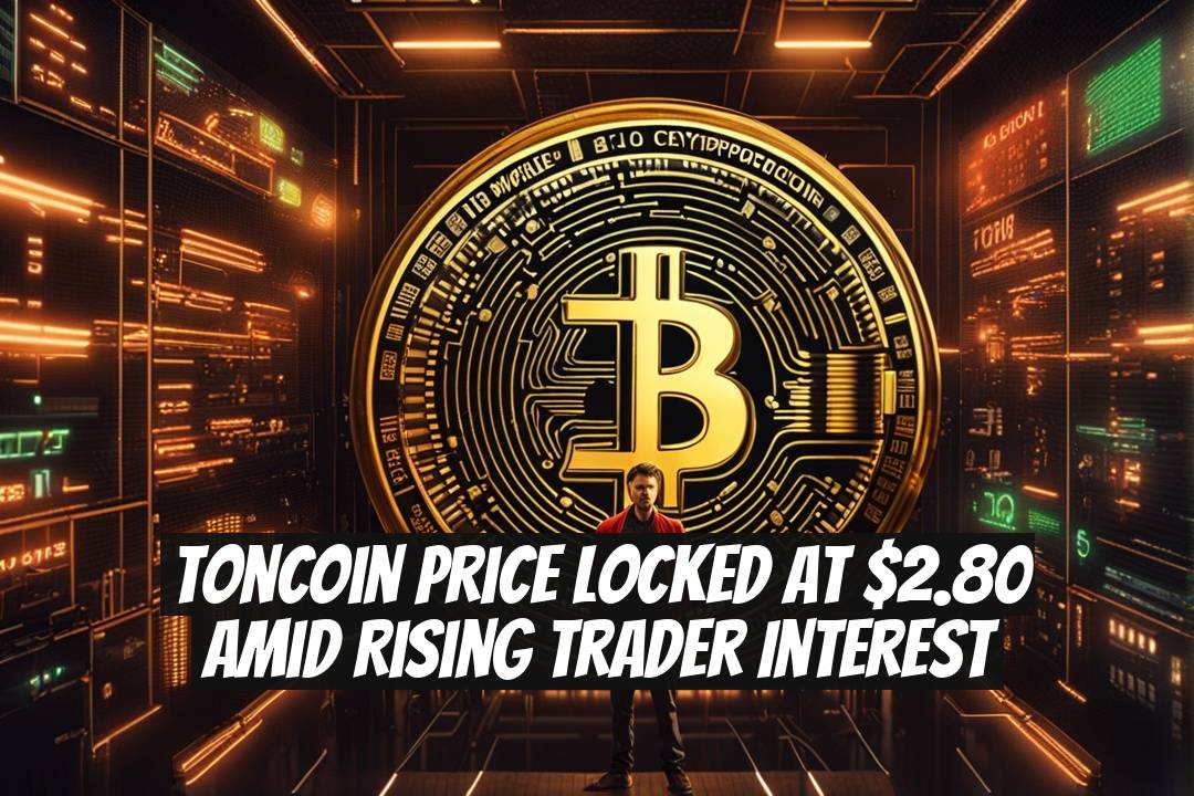 Toncoin Price Locked at $2.80 Amid Rising Trader Interest