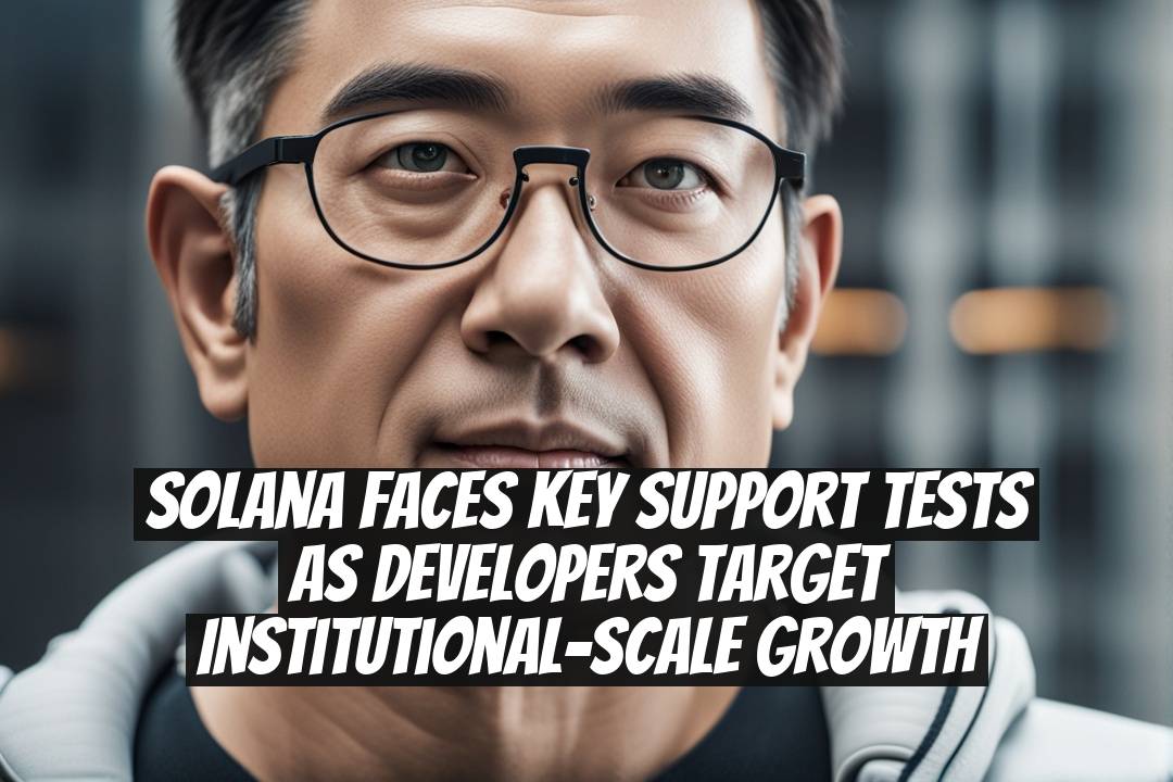 Solana Faces Key Support Tests as Developers Target Institutional-Scale Growth