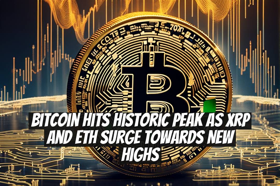 Bitcoin Hits Historic Peak as XRP and ETH Surge Towards New Highs