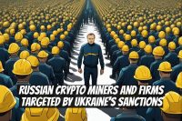 Russian Crypto Miners and Firms Targeted by Ukraine's Sanctions