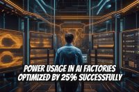 Power Usage in AI Factories Optimized by 25% Successfully