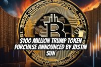 $100 Million TRUMP Token Purchase Announced by Justin Sun