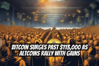 Bitcoin Surges Past $113,000 as Altcoins Rally with Gains
