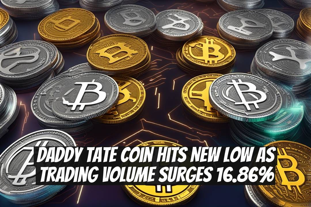 Daddy Tate Coin Hits New Low as Trading Volume Surges 16.86%