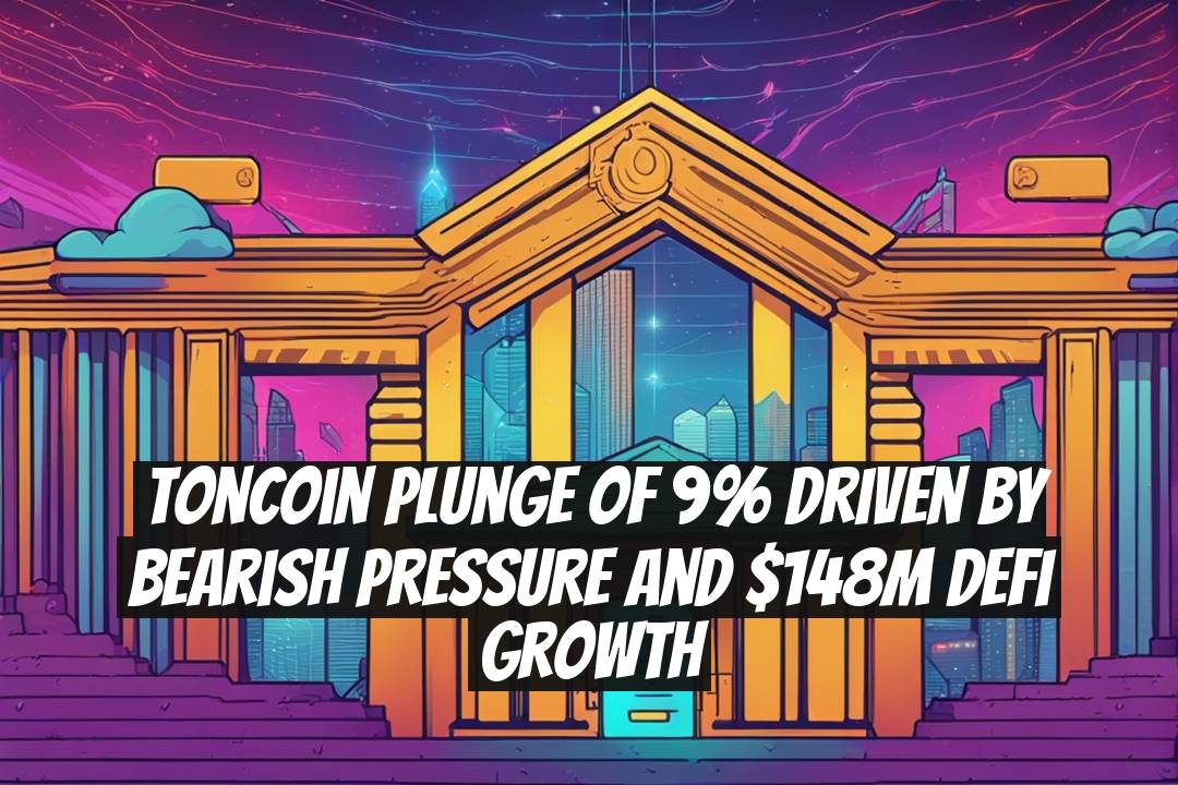 Toncoin Plunge of 9% Driven by Bearish Pressure and $148M DeFi Growth