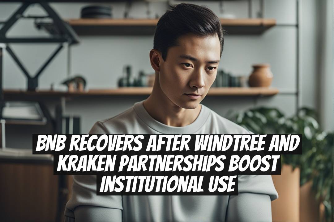 BNB Recovers After Windtree and Kraken Partnerships Boost Institutional Use
