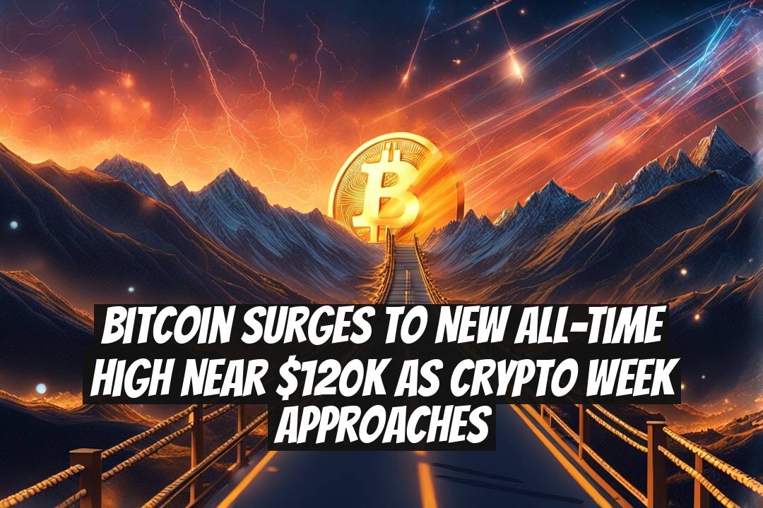 Bitcoin Surges to New All-Time High Near $120K as Crypto Week Approaches