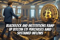 BlackRock and institutions ramp up Bitcoin ETF purchases amid sustained inflows