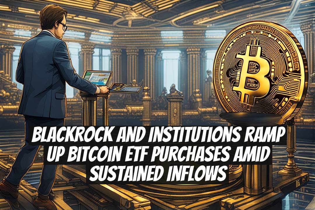 BlackRock and institutions ramp up Bitcoin ETF purchases amid sustained inflows