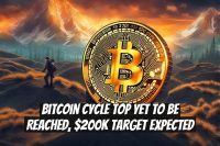 Bitcoin Cycle Top Yet to Be Reached, $200k Target Expected