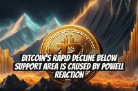 Bitcoin's Rapid Decline Below Support Area Is Caused by Powell Reaction