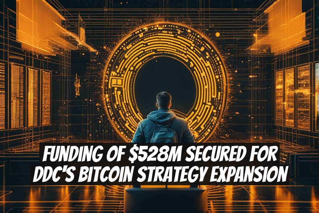 Funding of $528M Secured for DDC's Bitcoin Strategy Expansion
