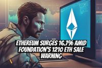Ethereum Surges 16.7% Amid Foundation's 1210 ETH Sale Warning