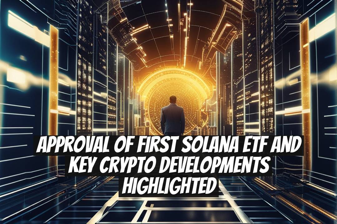 Approval of First Solana ETF and Key Crypto Developments Highlighted