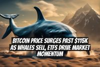 Bitcoin Price Surges Past $115K as Whales Sell, ETFs Drive Market Momentum