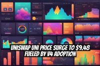 Uniswap UNI Price Surge to $9.48 Fueled by v4 Adoption