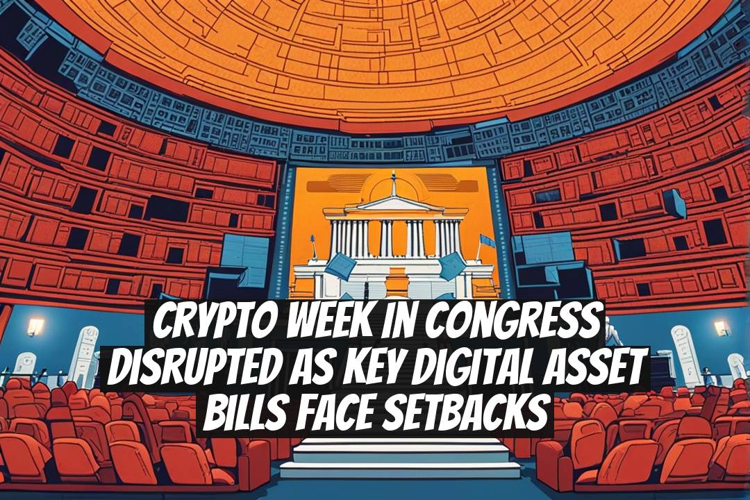Crypto Week in Congress Disrupted as Key Digital Asset Bills Face Setbacks