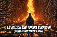 1.6 Million BNB Tokens Burned in 32nd Quarterly Event