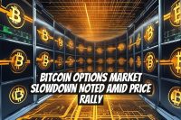 Bitcoin Options Market Slowdown Noted Amid Price Rally