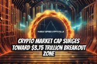 Crypto Market Cap Surges Toward $3.75 Trillion Breakout Zone