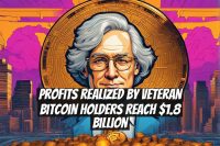 Profits Realized by Veteran Bitcoin Holders Reach $1.8 Billion