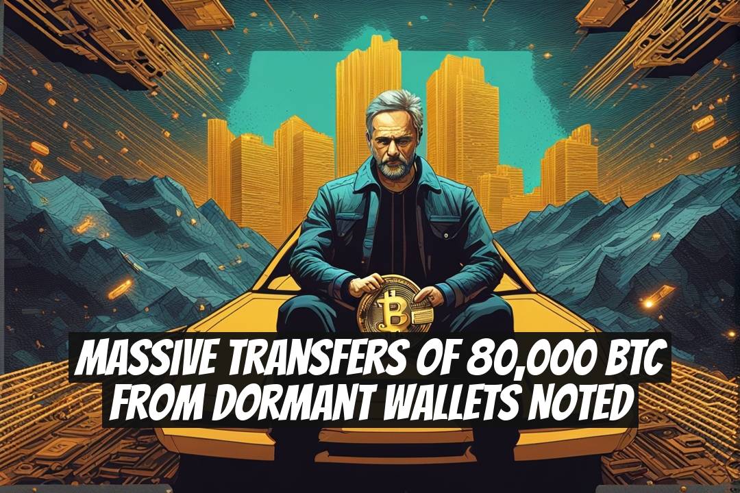 Massive Transfers of 80,000 BTC From Dormant Wallets Noted