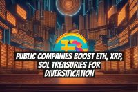 Public Companies Boost ETH, XRP, SOL Treasuries for Diversification