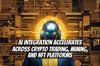 AI Integration Accelerates Across Crypto Trading, Mining, and NFT Platforms