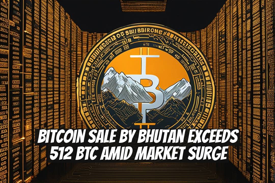 Bitcoin Sale by Bhutan Exceeds 512 BTC Amid Market Surge