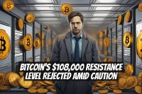 Bitcoin's $108,000 Resistance Level Rejected Amid Caution