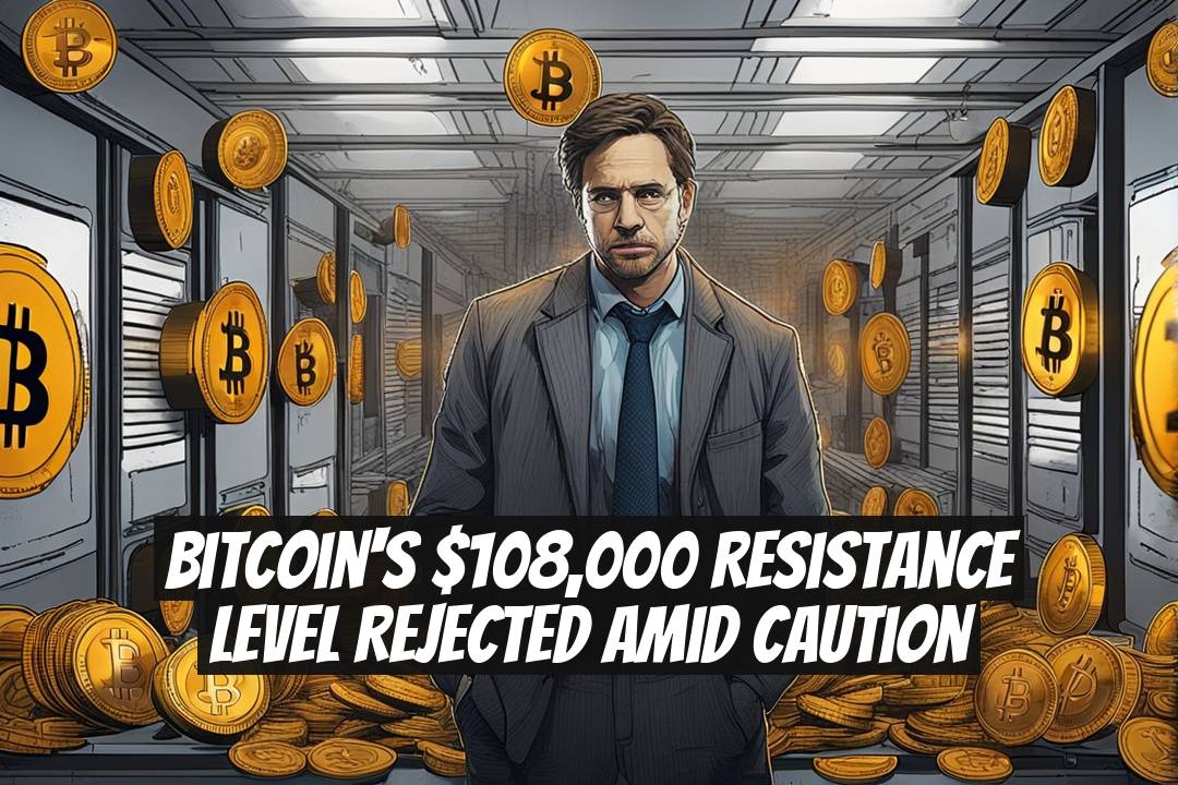 Bitcoin's $108,000 Resistance Level Rejected Amid Caution