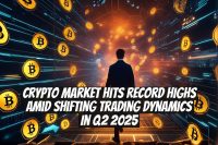 Crypto Market Hits Record Highs Amid Shifting Trading Dynamics in Q2 2025