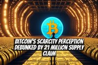 Bitcoin's Scarcity Perception Debunked by 21 Million Supply Claim