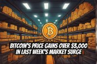 Bitcoin's Price Gains Over $3,000 in Last Week's Market Surge