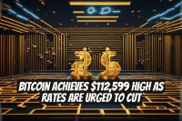 Bitcoin Achieves $112,599 High as Rates Are Urged to Cut
