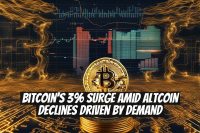 Bitcoin's 3% Surge Amid Altcoin Declines Driven by Demand