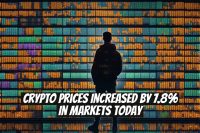 Crypto Prices Increased by 7.8% in Markets Today