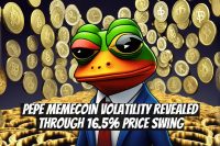 PEPE Memecoin Volatility Revealed Through 16.5% Price Swing