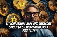 Bitcoin Mining Apps and Treasury Strategies Expand Amid Price Volatility