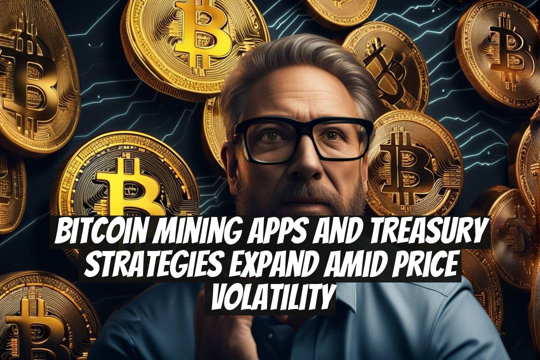 Bitcoin Mining Apps and Treasury Strategies Expand Amid Price Volatility