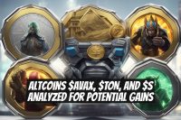Altcoins $AVAX, $TON, and $S Analyzed for Potential Gains