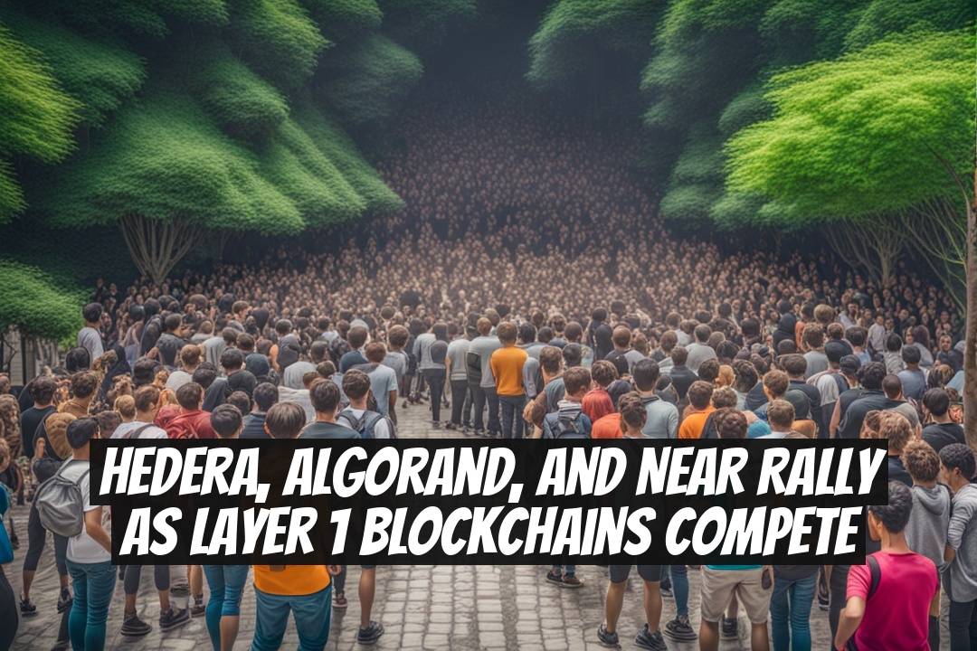 Hedera, Algorand, and NEAR Rally as Layer 1 Blockchains Compete