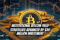 Institutional Bitcoin Yield Strategies Advanced by $20 Million Investment
