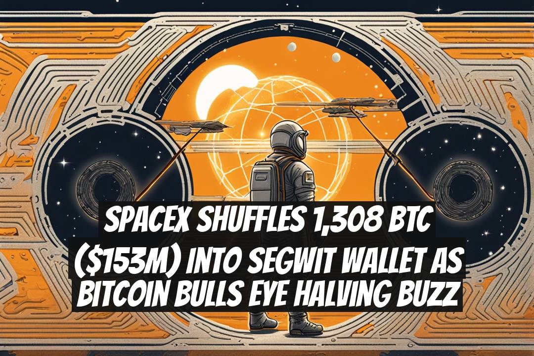 SpaceX Shuffles 1,308 BTC ($153M) Into SegWit Wallet as Bitcoin Bulls Eye Halving Buzz