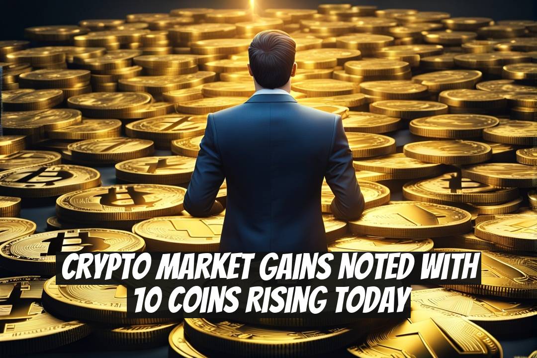 Crypto Market Gains Noted with 10 Coins Rising Today
