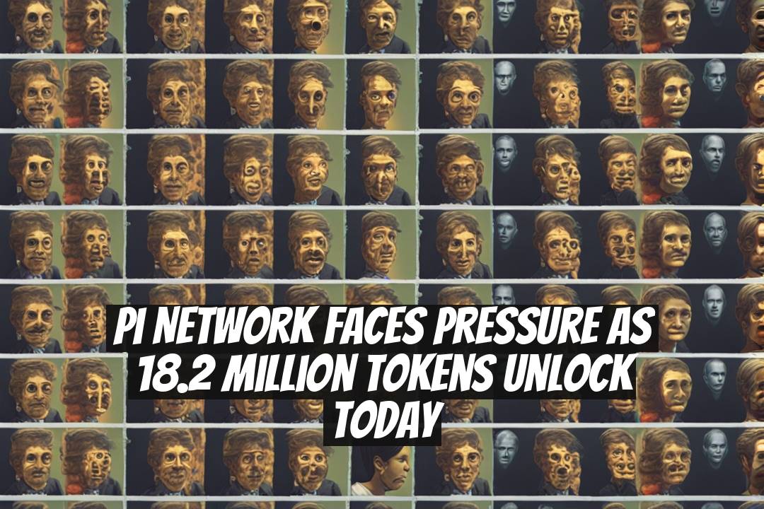 Pi Network Faces Pressure as 18.2 Million Tokens Unlock Today