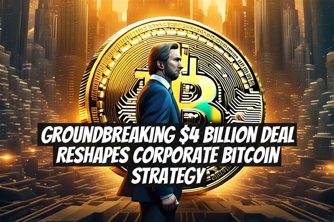 Groundbreaking $4 Billion Deal Reshapes Corporate Bitcoin Strategy
